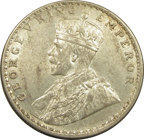 1913 One Rupee King George V Bombay Mint GK 1028 Obv