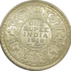 1918 One Rupee King George V Calcutta Mint AUNC GK 1037 rev