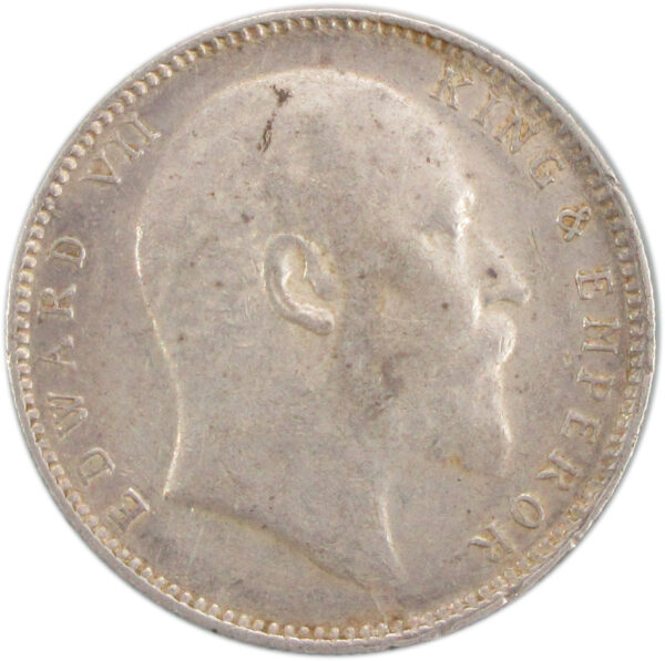 1906 One Rupee King Edward VII Bombay Mint High Grade - Image 2