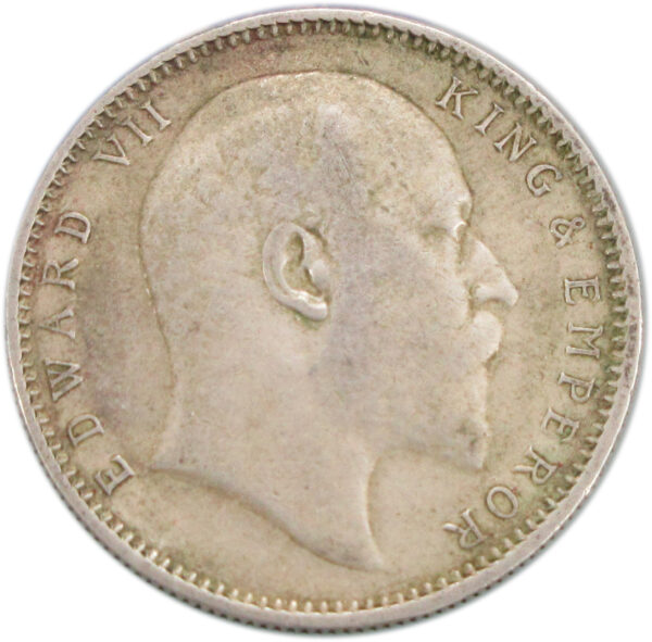 1906 One Rupee King Edward VII Bombay Mint - Image 2