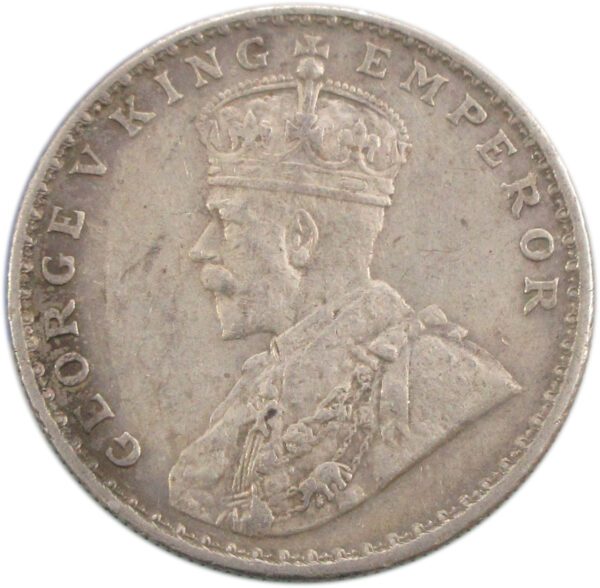 1915 One Rupee King George V Bombay Mint - Scarce date - Image 2