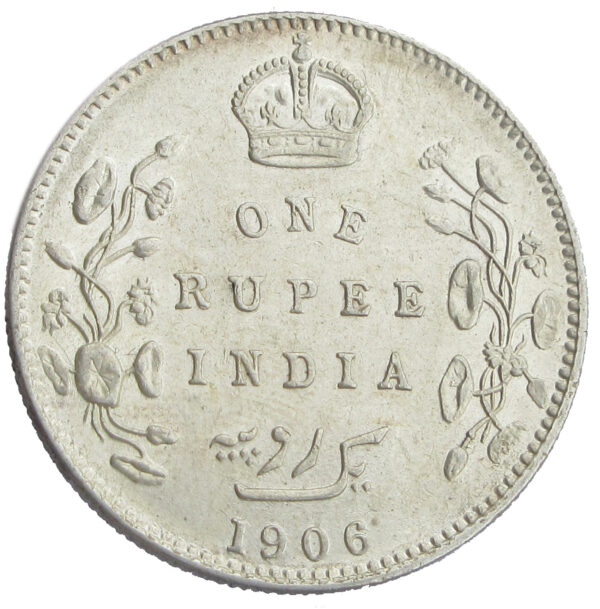 1906 One Rupee King Edward VII Bombay Mint