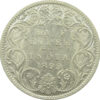 1899 Silver Half Rupee Victoria Empress Bombay Mint
