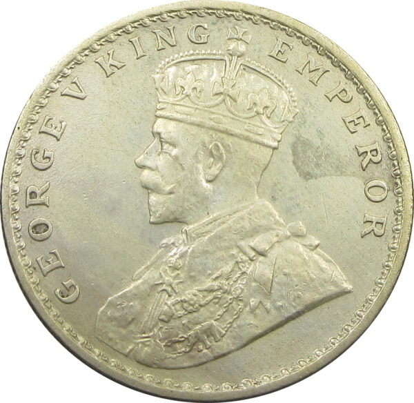 1915 One Rupee King George V Calcutta Mint | GK 1031