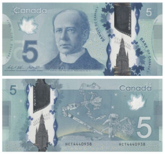 Canada 5 Dollars - Bank of Canada / Banque du Canada 2013