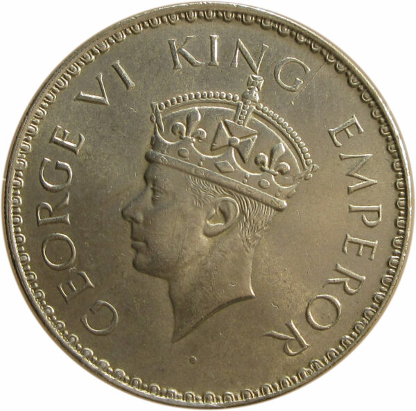 1941 One Rupee King George VI Bombay Mint | AUNC - Image 2