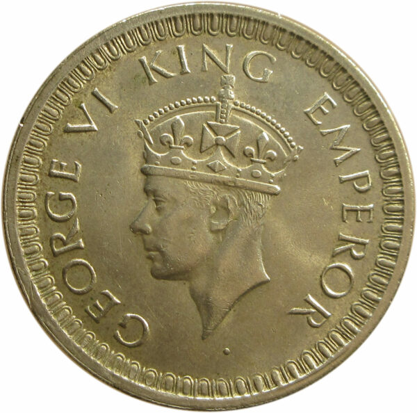 1942 One Rupee King George VI Bombay Mint - Image 2
