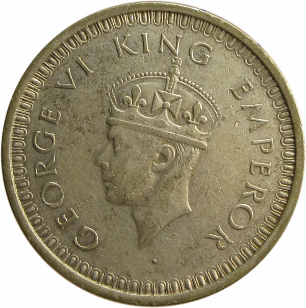 1942 One Rupee King George VI Bombay Mint - Image 2