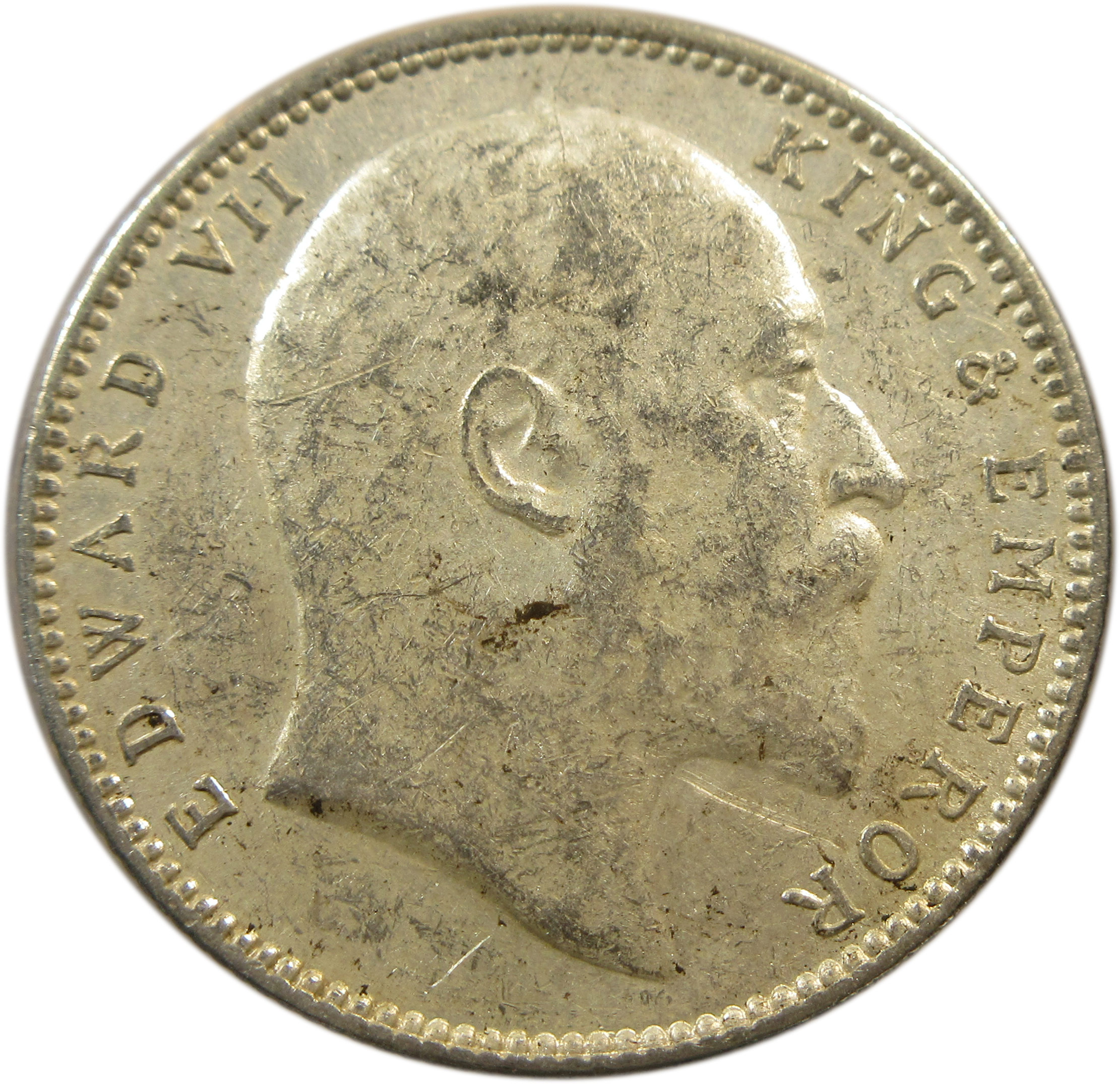 1904 1 Rupee King Edward VII Bombay Mint | GK 932 - Image 2