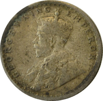 1923 Half Rupee King George V Calcutta Mint GK 1061