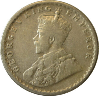 1930 Half Rupee King George V Calcutta Mint GK 1072