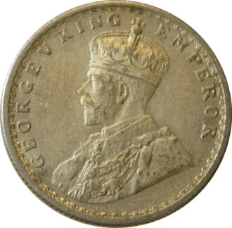 1936 Half Rupee King George V Bombay Mint GK 1076