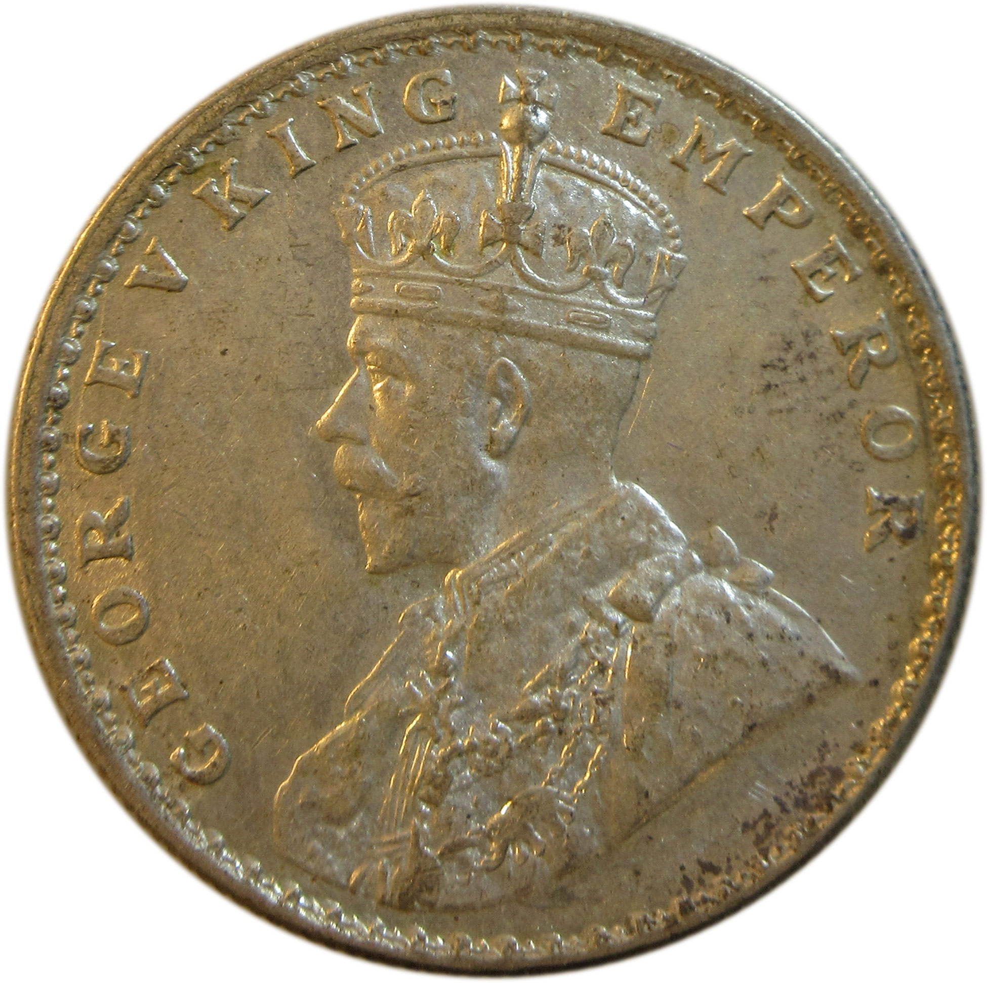 1913 One Rupee King George V Bombay Mint | GK 1028 UNC