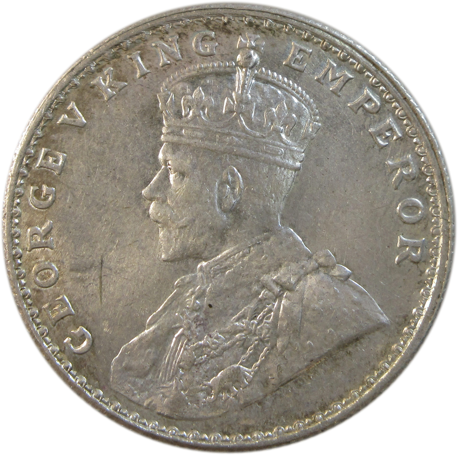 1919 One Rupee King George V Bombay Mint | GK 1040