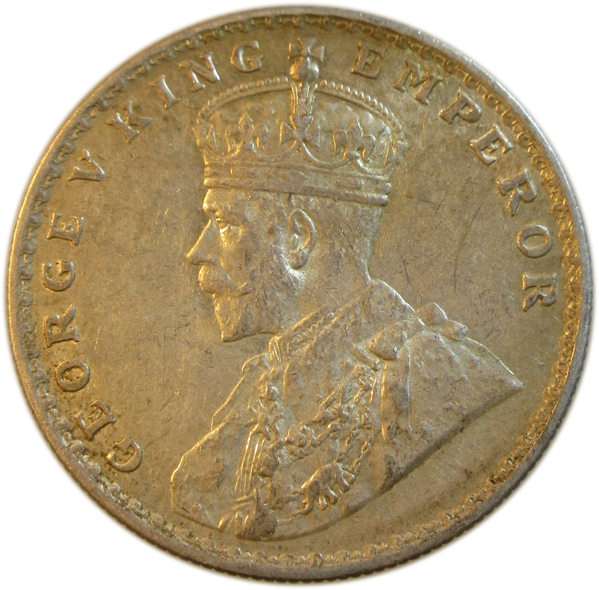 1919 One Rupee King George V Bombay Mint | GK 1040 | UNC