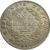 840 One Rupee VICTORIA QUEEN Continuous Legend