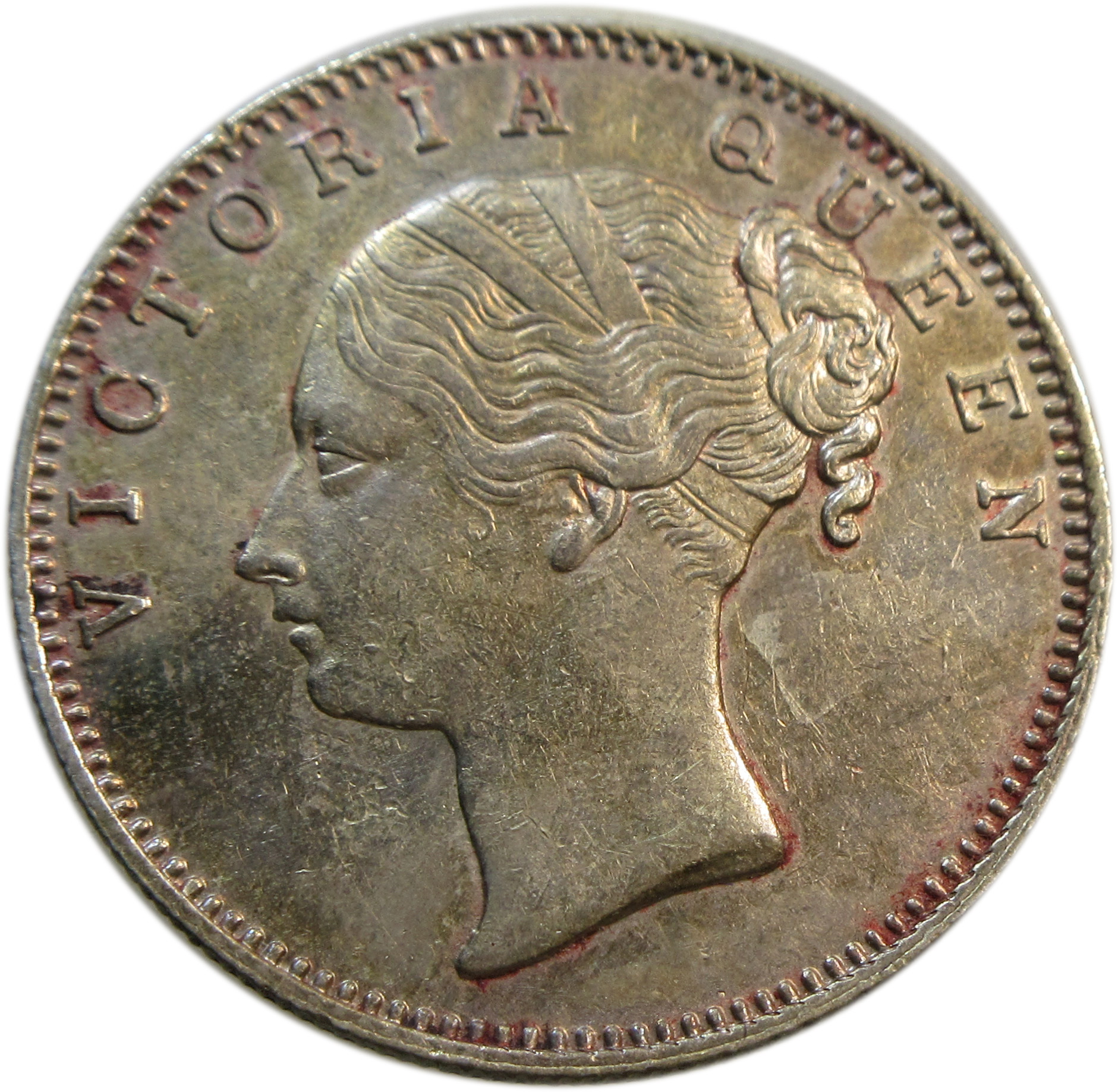 One Rupee Queen Victoria Continuous Legend 1840