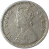 1862 Two Annas Queen Victoria Bombay Mint, GK 383 - obverse