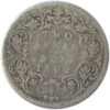 1862 Two Annas Queen Victoria Bombay Mint, GK 383 - reverse