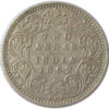 1862 Two Annas Queen Victoria Bombay Mint, GK 383 - reverse
