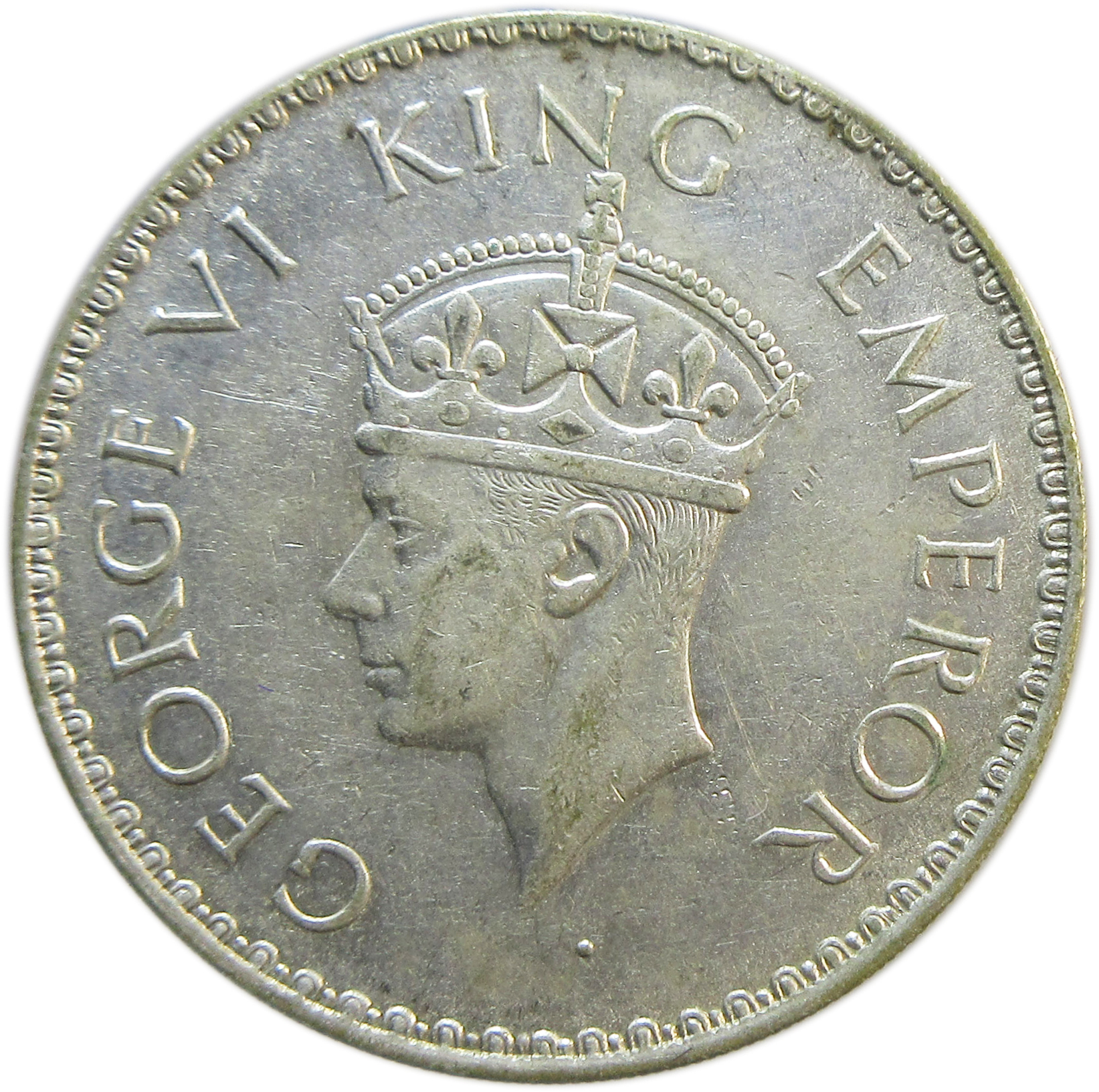 1941 One Rupee King George VI Bombay Mint | Good Condition | GK 1259