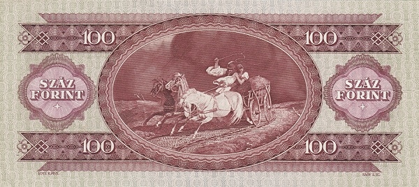 Hungary 100 Forint Banknote 24-10-1949 | AUNC - Image 2