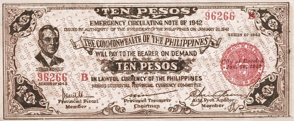 Philippines 10 Pesos Banknote 1942 | UNC