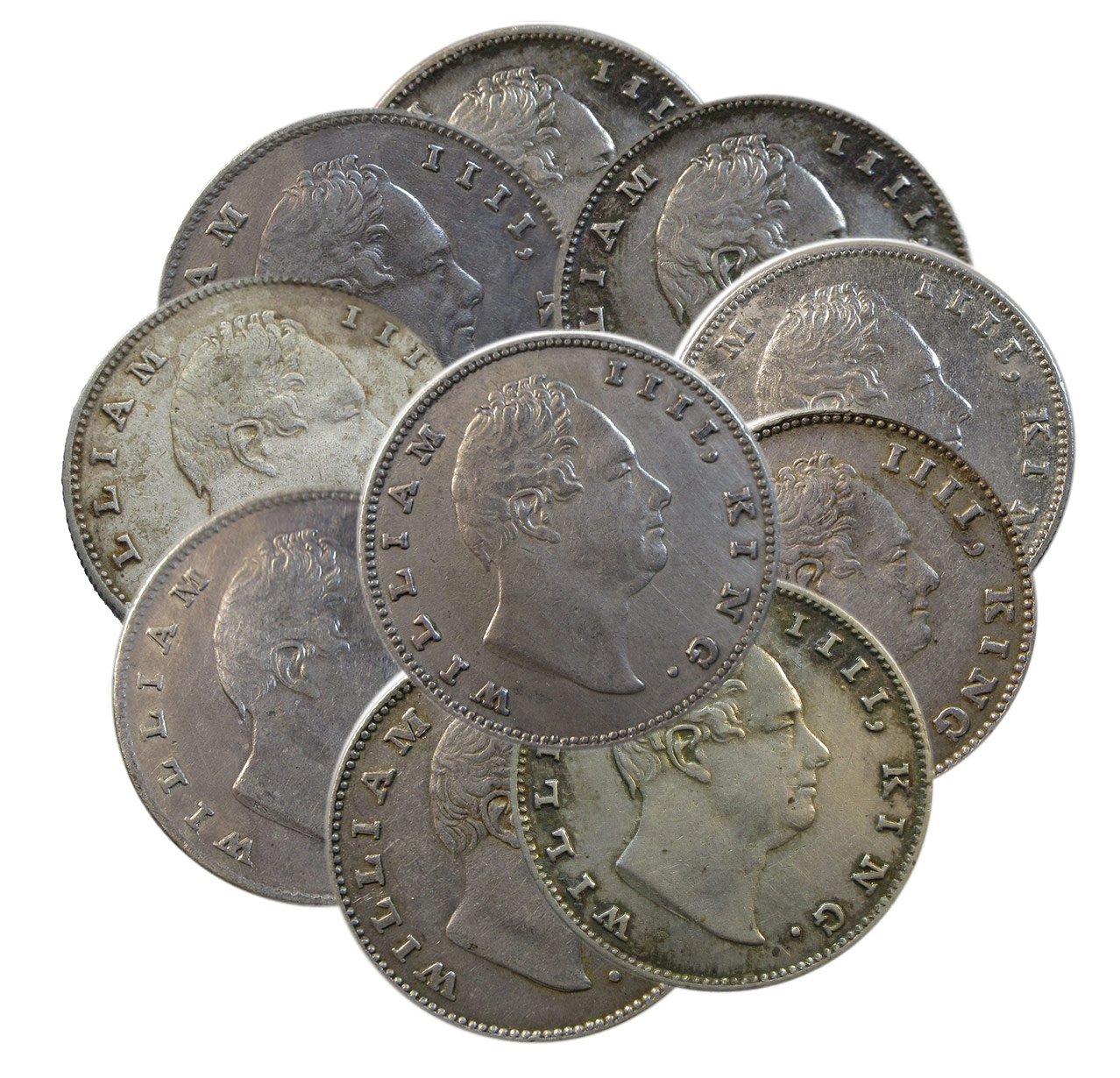Bulk One Rupee William IV 1835–1840 Silver Coins | Random Years | Good Grades | Buy More, Save More