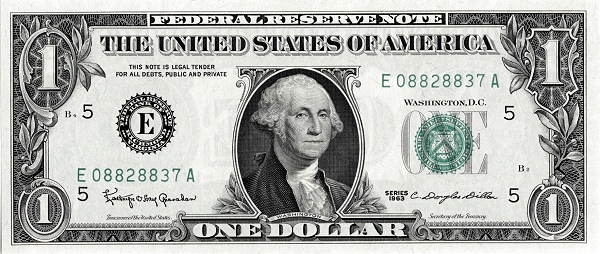 United States of America 1 Dollar 1963 | Used